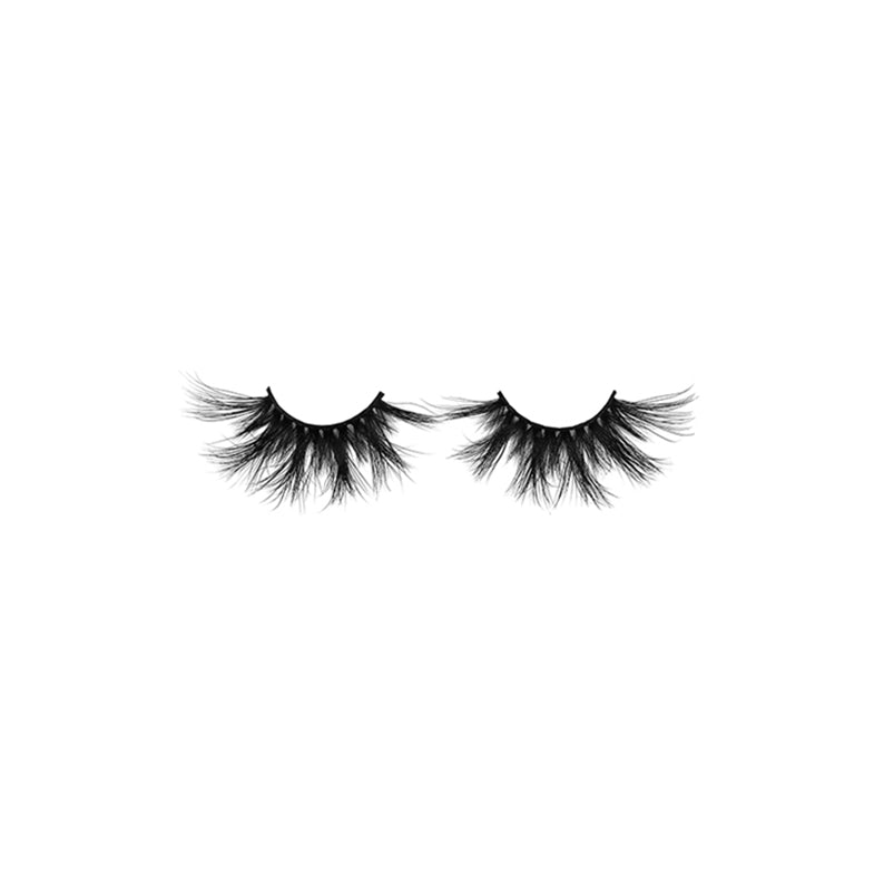 LAFLARE dramatic black 3D volume false eyelashes pair with wispy layered flare for full glam and length