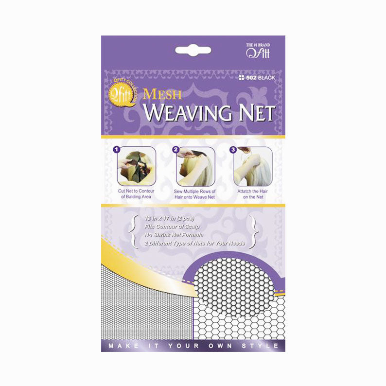 [M&m Qfitt] Mesh Weaving Net #502 [Black] - Tools & Accessories