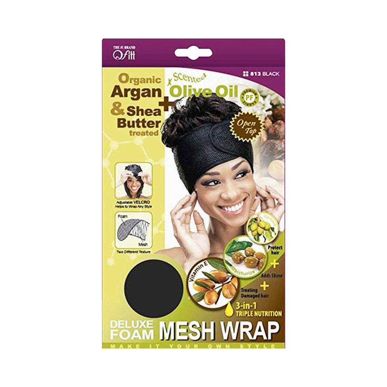 M&amp;M QFITT Deluxe Mousse Mesh Wrap [BIO] [NOIR] #813