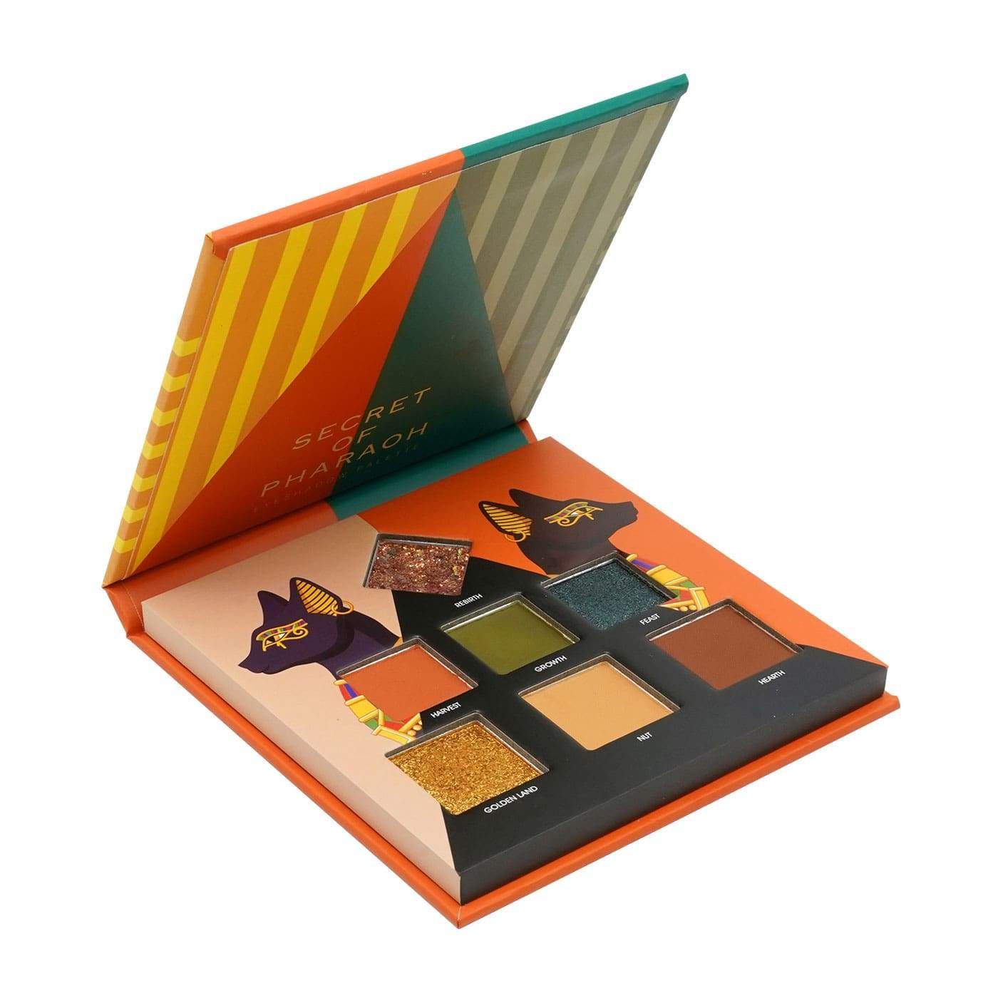 EBIN Nature's Embrace - Secret Of Pharaoh 7 Shades Eyeshadow Palette