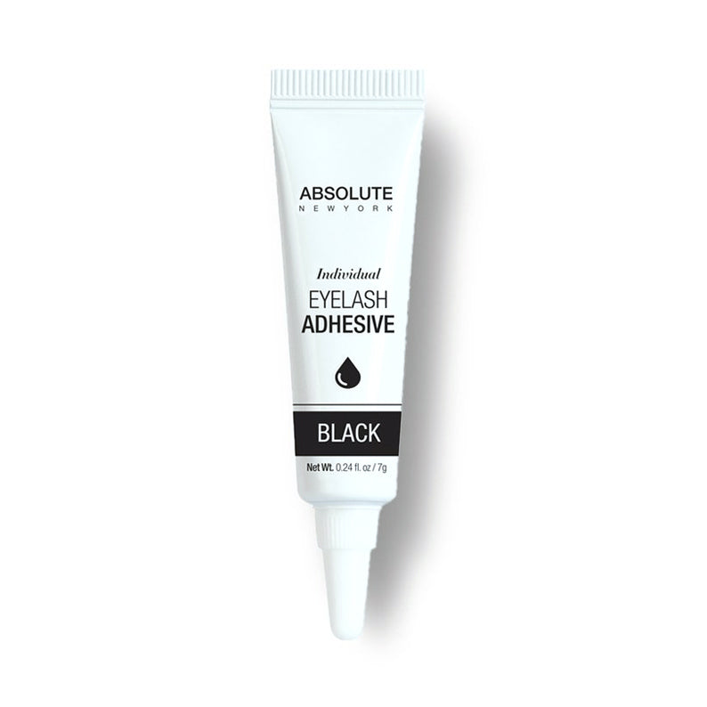 ABSOLUTE NEW YORK black eyelash adhesive tube for secure lash application