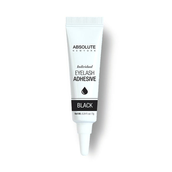ABSOLUTE NEW YORK black eyelash adhesive tube for secure lash application