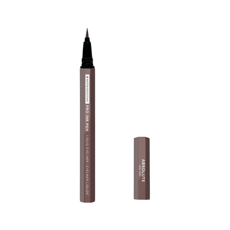 Absolute New York waterproof liquid eyeliner pen with fine tip for precise makeup application