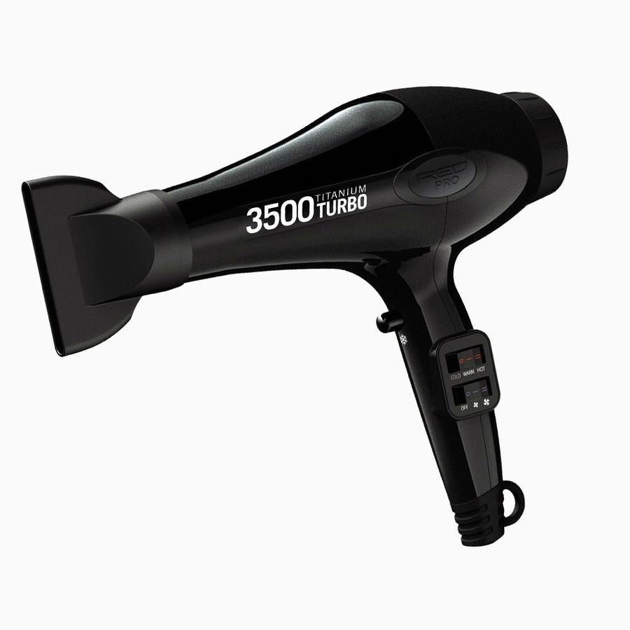 #Bdp02N 3500-Sèche-cheveux turbo en titane 3 accessoires de coiffage