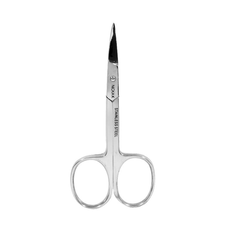 NICKA K cuticle scissors stainless steel precision pointed blades for trimming nails and cuticles