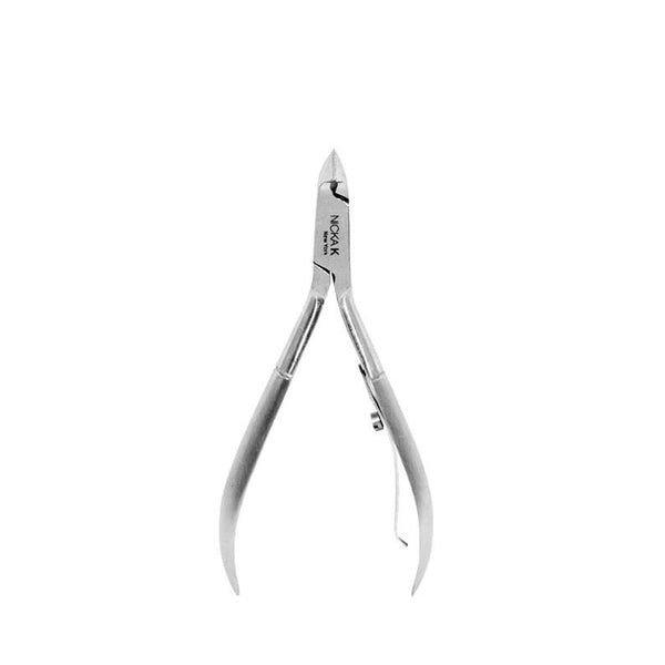 NICKA K professional cuticle nipper stainless steel precision tip with safety latch for manicure