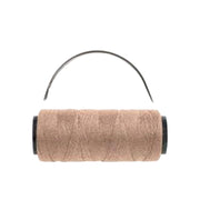 ANNIE beige weaving thread set spool with metal loop for sewing and crafting projects