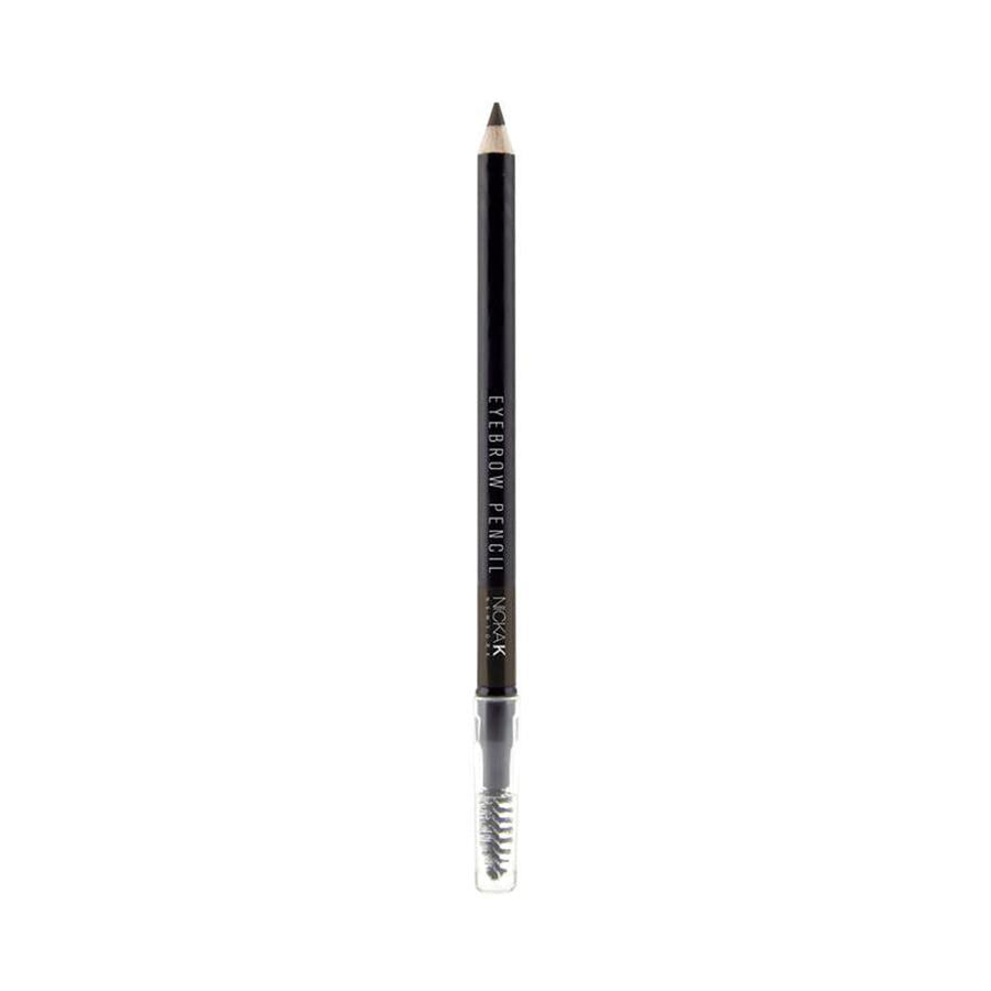 Nicka K black eyebrow pencil with spoolie brush best eyebrow pencil for precise shaping