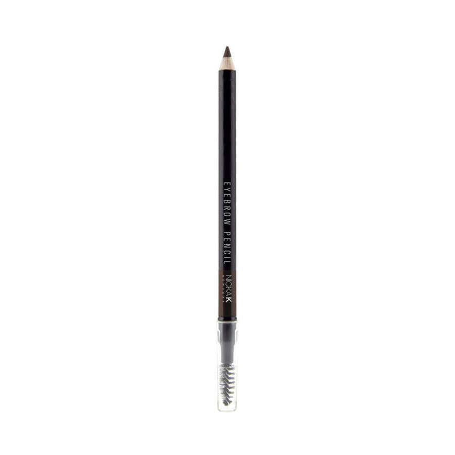 NICKA K black eyebrow pencil with spoolie brush best eyebrow pencil for precise shaping