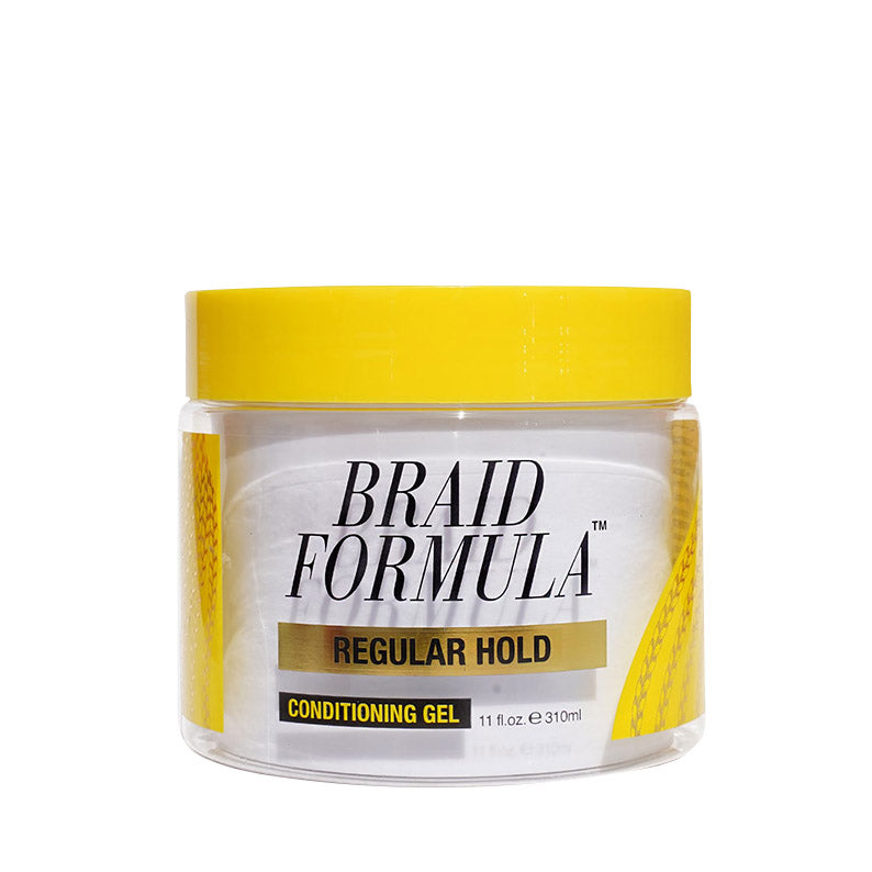 EBIN Braid Formula Regular Hold Conditioning Gel 11 fl oz jar hair care for braids and styling