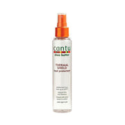 CANTU shea butter heat protectant spray Thermal Shield for heat styling reduces frizz and adds light hold