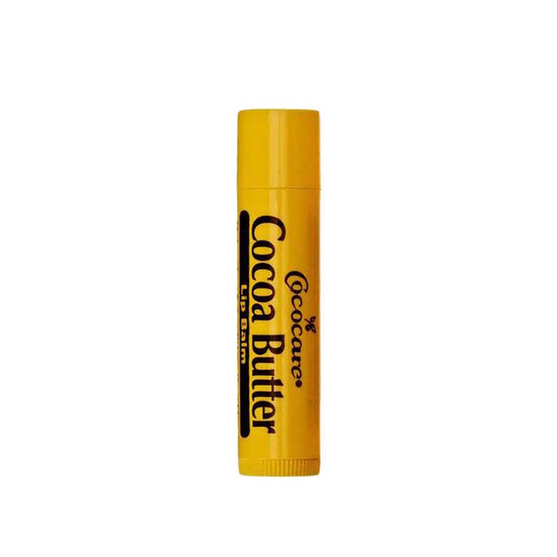 COCOCARE cocoa butter lip balm in yellow tube for moisturizing and nourishing lips