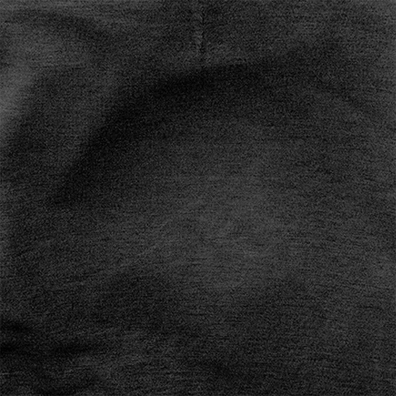 FIRSTLINE black wrap scarf for hair flat textured fabric square for styling and protection