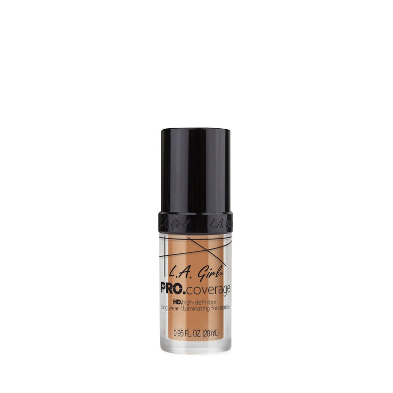 LA Girl Pro Coverage HD High Definition Long Wear Illuminating Foundation bottle