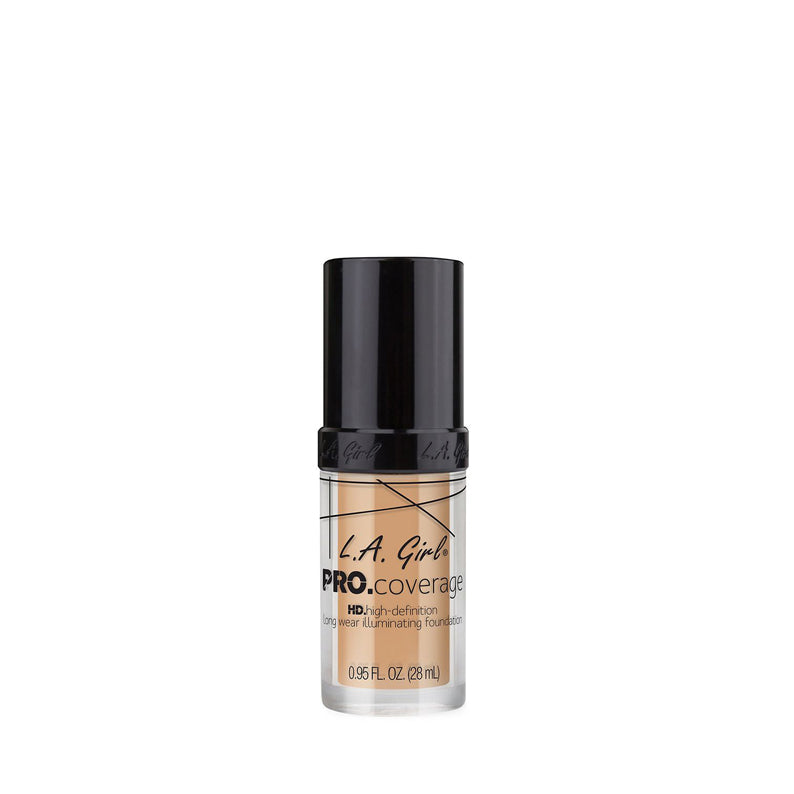 LA Girl Pro Coverage HD High Definition Long Wear Illuminating Foundation bottle 2