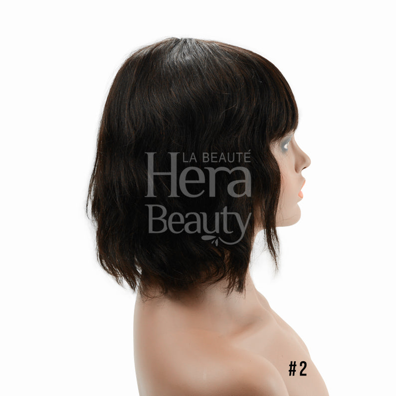 SHAKE N GO Naked Brazilian Natural 100% Human Hair Wig MELODY