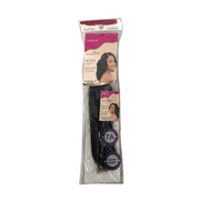 LADYSTAR packaged black 7A straight human hair extensions in sealed retail pouch with model image and brand label
