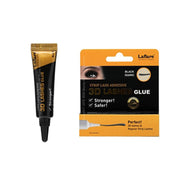 Laflare black eyelash glue for 3D lashes stronger and safer strip lash adhesive
