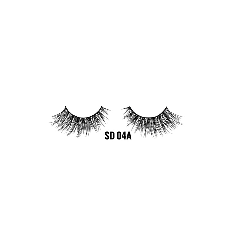 LAFLARE SD 04A 3D faux mink lashes wispy voluminous flared style for dramatic makeup looks