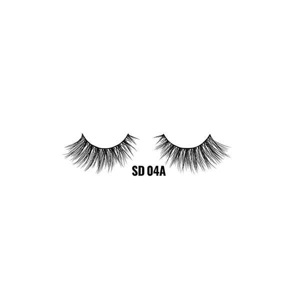 LAFLARE SD 04A 3D faux mink lashes wispy voluminous flared style for dramatic makeup looks