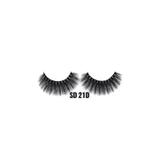 LAFLARE 3D faux mink lashes SD 21D dramatic voluminous black false eyelashes for bold eye looks