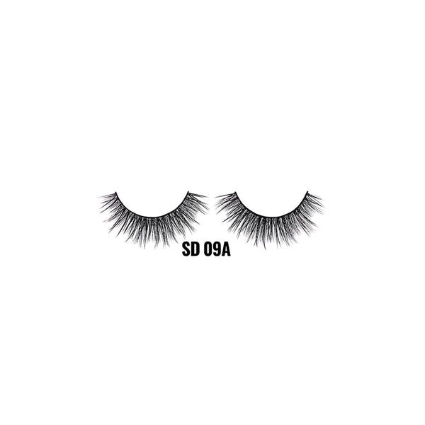 LAFLARE SD 09A 3D faux mink lashes wispy dramatic volume reusable false eyelashes