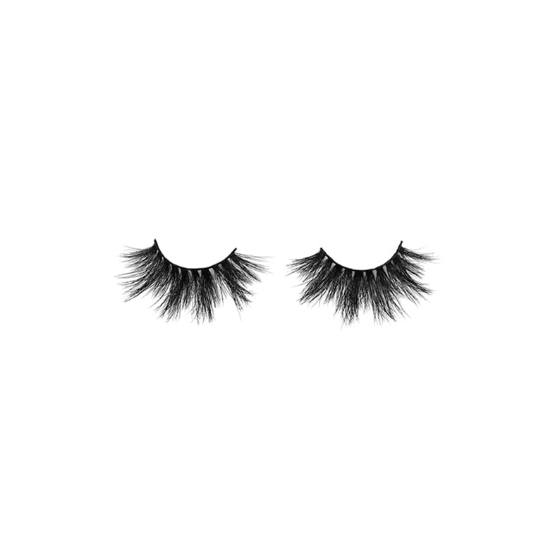 LAFLARE 3D mink volume lashes dramatic wispy false eyelashes with layered crisscross design