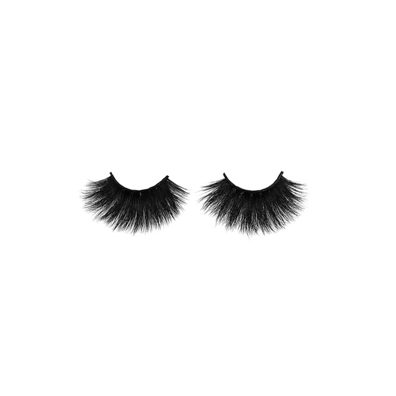 LAFLARE 3D mink volume lashes pair dramatic wispy black false eyelashes for full glam looks