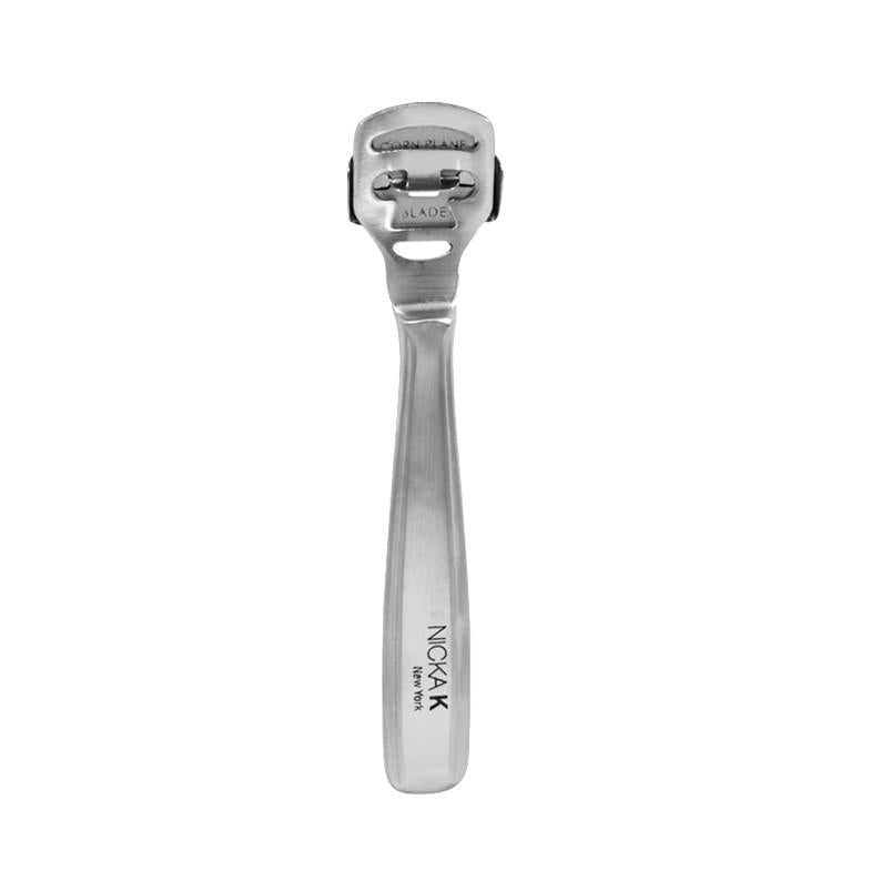 NICKA K callus shaver metal handle stainless steel foot callus remover with replaceable blade