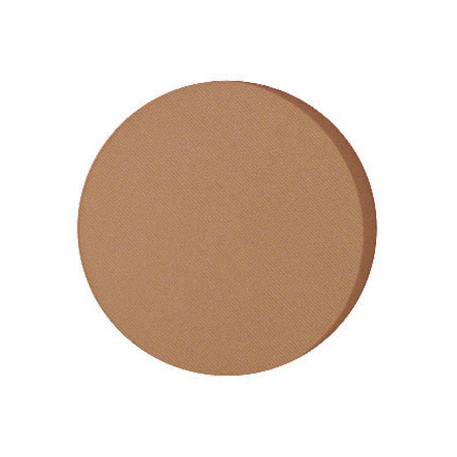NICKA K mineral pressed powder foundation pan in warm medium tan shade for matte coverage