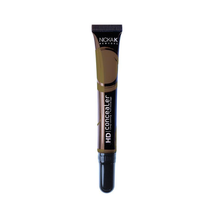 NICKA K HD concealer for dark circles in a sleek brown tube for makeup coverage
