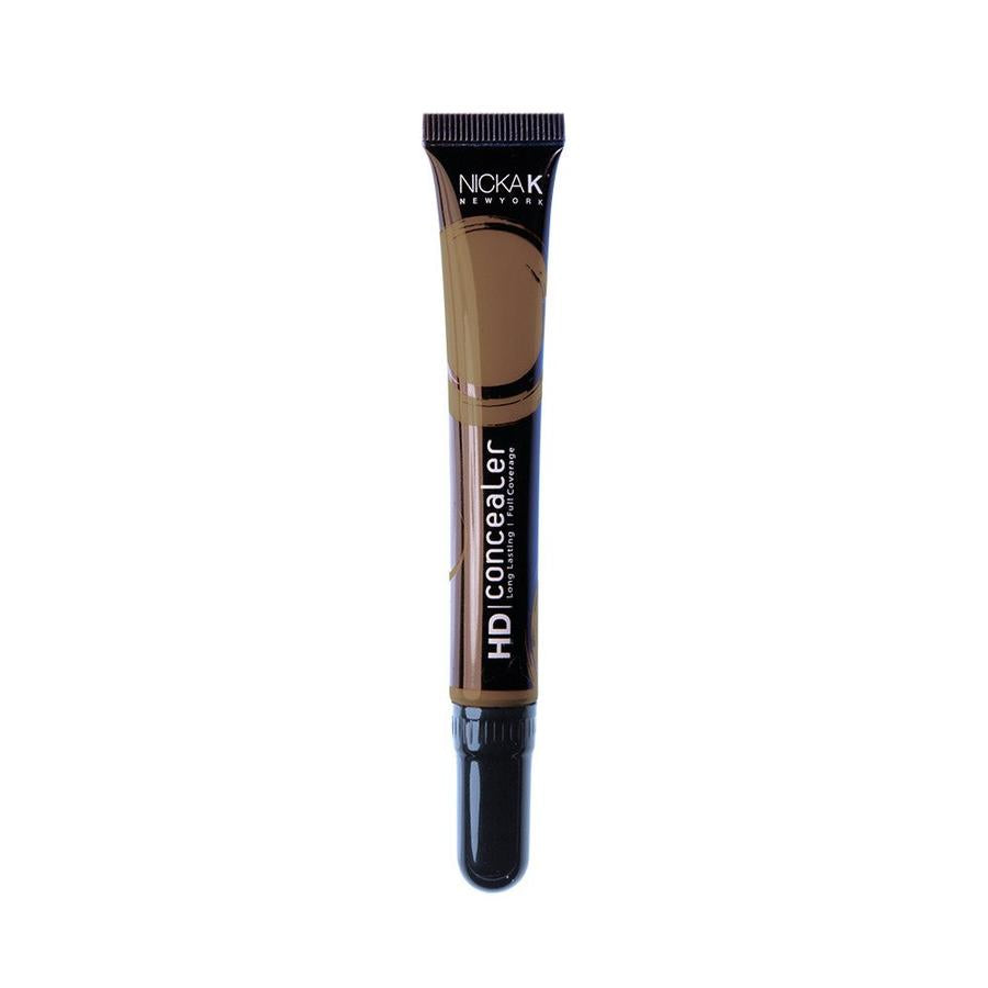 NICKA K HD concealer for dark circles in a sleek squeeze tube for makeup application