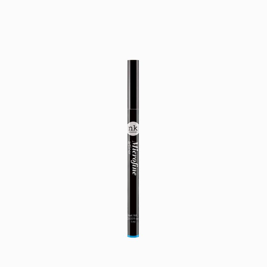 NICKA K microfine liquid eyeliner in sleek black pen with precise tip for detailed makeup application