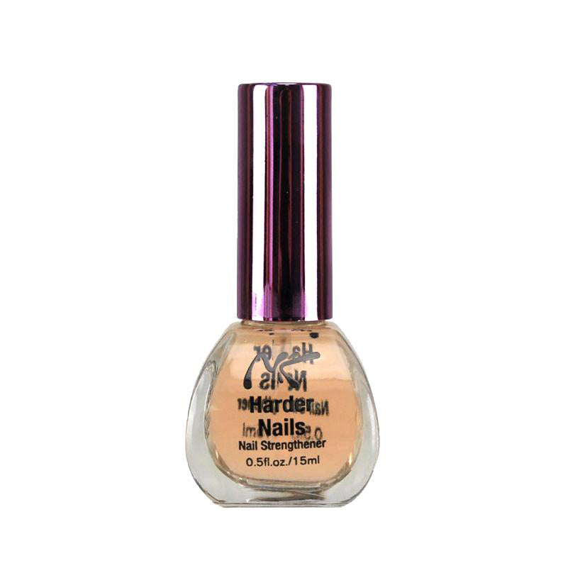 NICKA K nail treatment for damaged nails in clear bottle with metallic purple cap