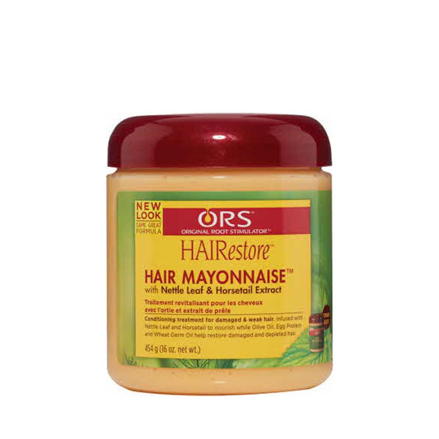 ORS Hair Mayonnaise Treatment jar with nettle leaf and horsetail extract for hair care