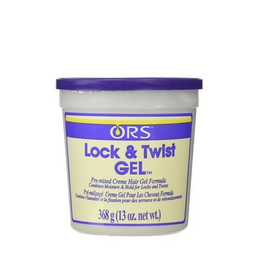 ORS Lock and Twist Gel tub 13 oz hair care product lock and twist gel for natural hair styling and hold