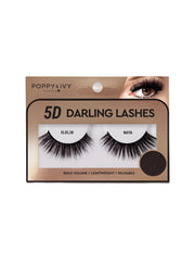 Poppy and Ivy 5D mink eyelashes Darling Lashes bold volume lightweight reusable false lash set
