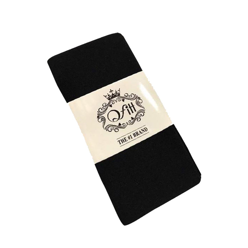 M and M black elastic wig band for wigs soft stretch fabric secures lace fronts and wigs