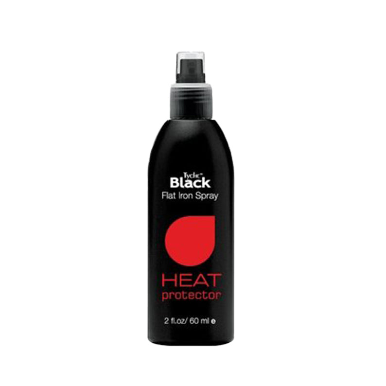 NICKA K Black Flat Iron Heat Protector spray bottle 2 fl oz heat protectant spray for hair