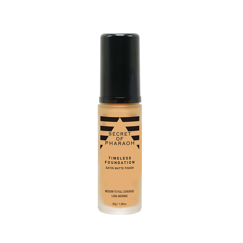 EBIN Secret of Pharaoh Timeless Foundation with Satin Matte Finish in medium shade