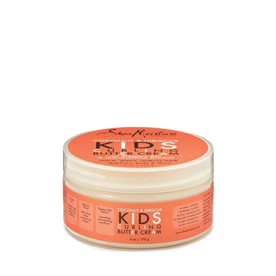 SheaMoisture kids curling butter cream jar coconut hibiscus for natural curly hair 6 oz