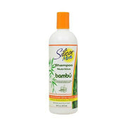 Silicon Mix Bambu shampoo nourishing bamboo extract bottle 16 oz white bottle with orange cap