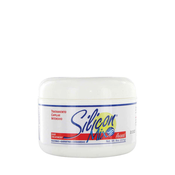 Silicon Mix hair treatment intensive white 8 oz jar for deep conditioning and repair of dry damaged hair