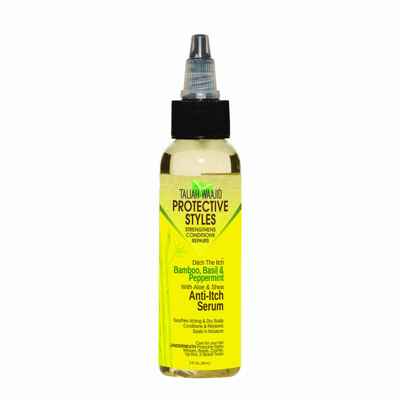 TALIAH WAAJID Protective Styles anti-itch serum for braids bamboo basil peppermint 2 oz squeeze bottle