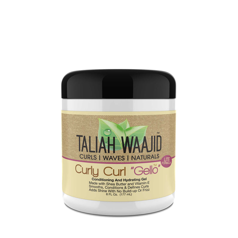 TALIAH WAAJID Curly Curl Gello jar conditioning and hydrating curly hair gel for natural curls